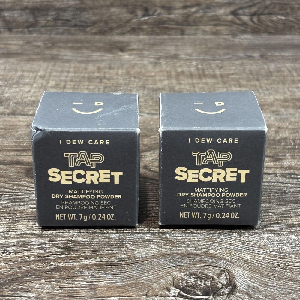 I Dew Care Tap Secret Mattifying Dry Shampoo Powder 7g 0.24 oz Vegan Oil Control